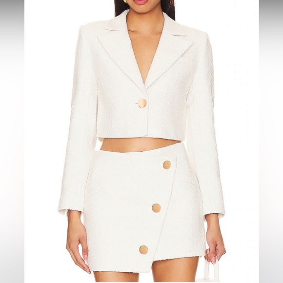 NWOT Cami NYC Brielle Blazer and Skirt in Ceramic Size M - Picture 1 of 14